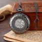 Antique Silver London Pocket & Fob Watches Hand Wind Skeleton Men Women Mechanical Pocket Watch With Pendant Chain Necklace