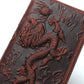 MOTAORA Chinese Style Creative Design Wallet Unisex Retro Embossed Wallets Dragon Pattern Long Men Card Holder Handmade Purse