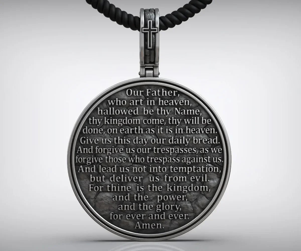 16g Jesus Christ The Last Supper Prayer Leonardo Pendant Religious Art Relief Customized 925 SOLID STERLING Silver High Trendy