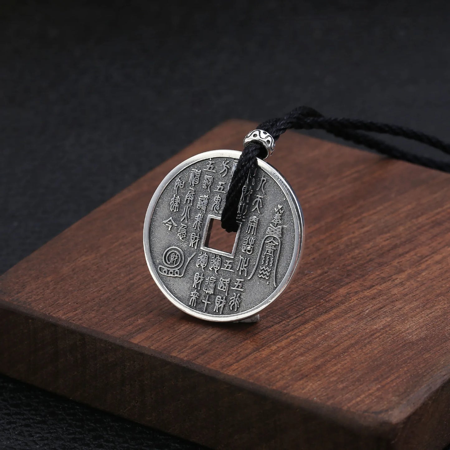 Necklace Pendant Real 925 Sterling Silver Amulet Tai Chi Eight Trigrams Luxury Brand Fine Jewelry Woman Man 2025 Love Gift P17
