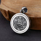 Genuine S925 Sterling Silver Charm Pendants for Women Men New Fashion Relief Lion Head Rotatable Vintage Punk Jewelry Wholesale