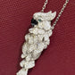 Winkin Winsin Luxury Real s 925 Sterling Silver Necklace Pendant For Women Vintage Parrot Love Bird Necklace Pendants Jewelry