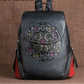 COSMO Fashion Backpack Retro Genuine Leather . Handmade Vintage Bag