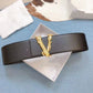 2025 New Wide 7CM Luxury Brand Famous Designer Fashion Reversible Women Belt Ladies Girdle New Leather Belt for womendress