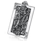 S925 sterling silver trendy retro creative personality poker card K pendant men's Thai silver punk style skull pendant