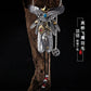 S925 Silver Bridge Feather Eagle Indian Trendy Necklace Female Sweater Chain Hip Hop Men's Pendant