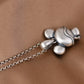 S925 Silver Charm Pendant Retro Personality Cute Big Eyes Frog Pendant Women's Fashion Creative Jewelry