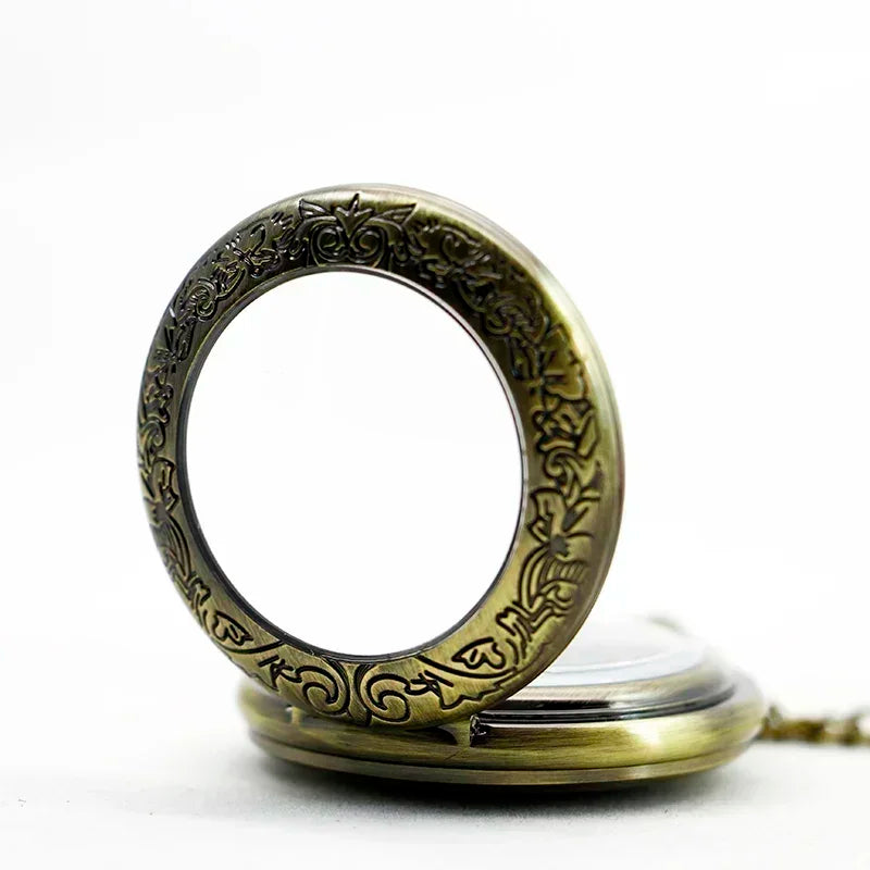 Unique Fashion Personality Creative Pocket Watches Mechanical Hand-winding For Men Women High Quality Antique Retro Fob Watch