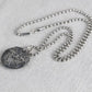 Necklace Pendant Pure 925 Sterling Silver Flying Eagle Round Card Luxury High Quality Jewelry 2025 Trend Man Necklaces Woman P22