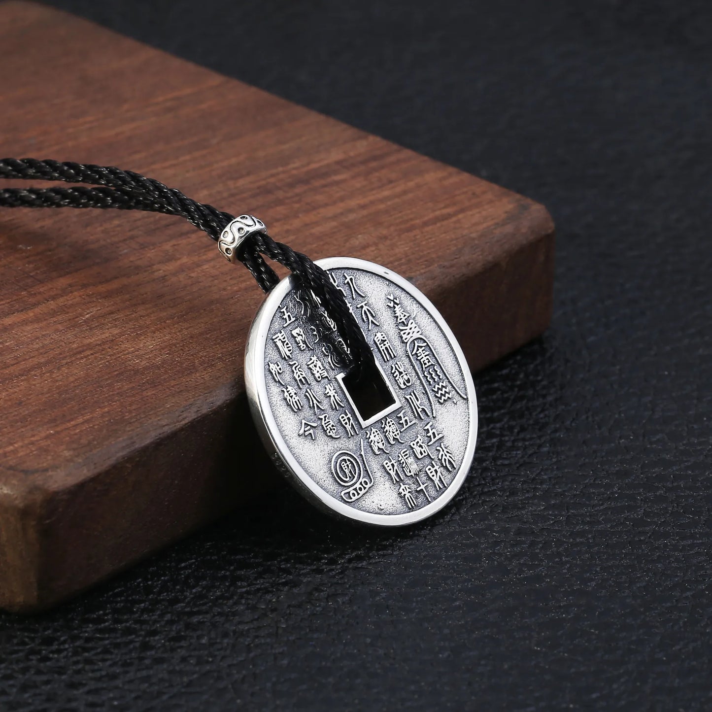 Necklace Pendant Real 925 Sterling Silver Amulet Tai Chi Eight Trigrams Luxury Brand Fine Jewelry Woman Man 2025 Love Gift P17