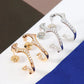 Musla Vintage Hot Sale Earrings for Women Fine Quality Vine Zircon Eardrop Luxury Jewelry Fashion Designer Women's Ear Stud