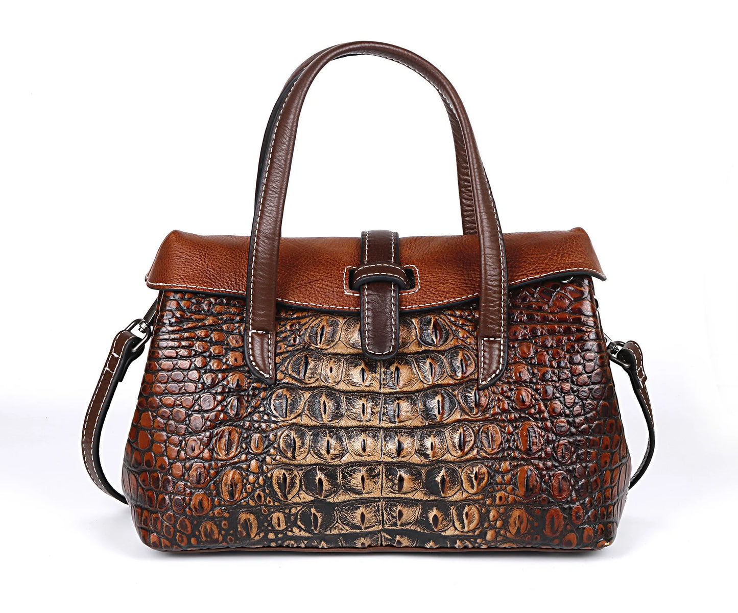 MOTAORA Green Small Women Shoulder Bags Genuine Leather Designer Handbags For Ladies Luxury Alligator Handbag For Phone Bag 2025