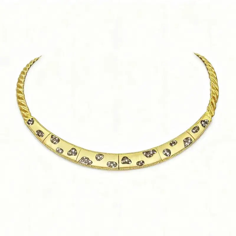 ZOCA S925 Sterling Silver Gold Color Necklace Panther Spot Retro High-end Women's Jewelry