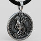 15g Saint George and the Dragon Round Pendant  Customized 925 SOLID STERLING Silver High Trendy