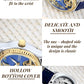 Ladies Flywheel double hollowed luxury fashion casual luminous leather watch with automatic mechanical waterproof wristwatch