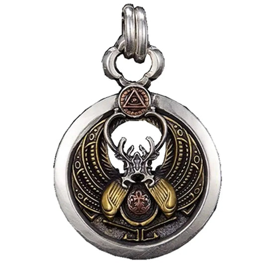 Necklace Pendant Pure 925 Sterling Silver Eye of God Luxury Brand Designer Fine Jewelry Accessories Gift Women Men 2024 New P28