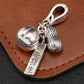 NEW  S925 Pure Silver Retro Auspicious Event Persimmon Peanut Tassel Men's And Women's Personality Pendant