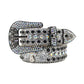 New Unisex Y2K Belt Shine Women Men Plus Size Punk Rhinestone Belt Crystal For Jeans Pants Gift
