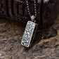 BOCAI NEW S925 Sterling Silver Retro Punk Can Blow Domineering Lion Harmonica Pendant