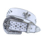 New Unisex Y2K Belt Shine Women Men Plus Size Punk Rhinestone Belt Crystal For Jeans Pants Gift