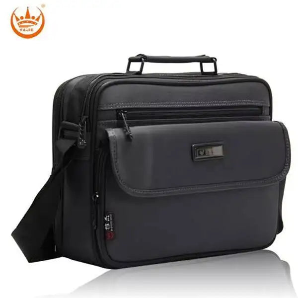 MOTAORA Men's Laptop Briefcase - Top Quality Waterproof Business Shoulder Bag, Classic & Durable Oxford Fabric, Multiple Sizes