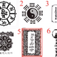 BOCAI S999 Sterling Silver Charms Pendants for Women Men New Fashion Solid Zodiac Tiger Square Punk Jewelry Amulet Wholesale