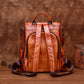 MOTAORA Vintage Women Backpacks 2025 New Genuine Leather Anti Theft Backpack Cowhide Large Capacity Ladies Travel Luxury Bags
