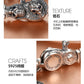 European and American S925 Sterling Silver Retro Skull Bracelet for Men, Trendy Hip-Hop Punk Bold Silver Bangle