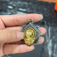 Skeleton Starlight Skull Pendant 925 Silver Fidget Spinner Retro Men's Original Design Silver Jewelry