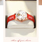 OLEVS Brand Ladies' Watch Fully Automatic Mechanical Watch Fashion Leather Strap 6601