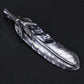 Pendant 100% Sterling Silver 925 Feather Eagle's Claw Luxury Jewellery Woman Man 2025 New Trend High Quality Necklace Pendant P3
