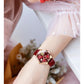OLEVS Brand Ladies' Watch Fully Automatic Mechanical Watch Fashion Leather Strap 6601