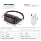 COSMO Men's Genuine Leather  for Travel & Sports Anti-Theft Phone Pouch
