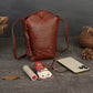 MOTAORA New Small Cowhide Women Shoulder Bag Casual Tassel Bucket Handbag Mini Genuine Leather Mobile Phone Crossbody Bag Purse