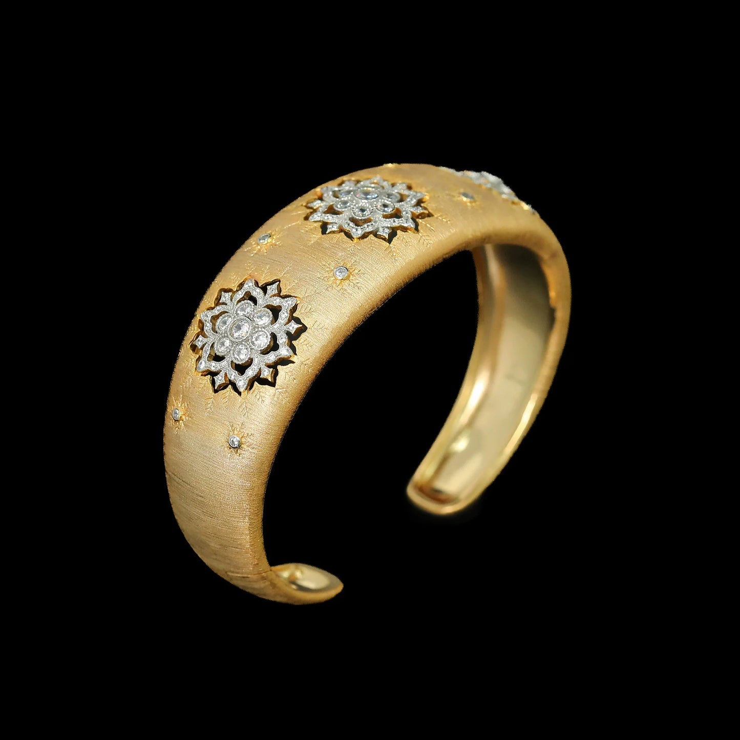 WUIHA Vintage 925 Sterling Silver Lab Sapphire High Carbon Diamonds Gemstone Wedding Engagement Bracelet Bangle Fine Jewelry