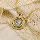 Mushan Luxury Brand  High Quality Retro Athena Women Necklace 925 Sterling Silver Sweater Chain  Fashion Jewelry