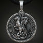 15g Saint George and the Dragon Round Pendant  Customized 925 SOLID STERLING Silver High Trendy