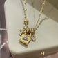 Wong Rain Vintage 925 Sterling Silver Lab Sapphire High Carbon Diamond Gemstone Personality Pendant Necklace Fine Jewelry Gifts