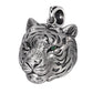 S925 Sterling Silver Charms Pendants for Women Men New Fashion Hollow Retro 3D Tiger Head Zircon Eyes Punk Jewelry Wholesale