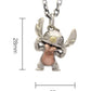 BOCAI Original S925 Sterling Silver Stitch Star Baby, cute Cartoon Pendant for Men and Women Couple Sweater Chain Birthday Gift