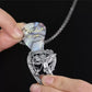 Pendant Sterling Silver 925 Rose Angel Guitar Paddle Can Be Played Luxury Jewellery Woman Man 2025 Trend Necklace Pendant P13