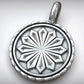 15g Yezidi Lalish Peacock Angel Art Relief Pendant Customized 925 SOLID STERLING Silver High Trendy