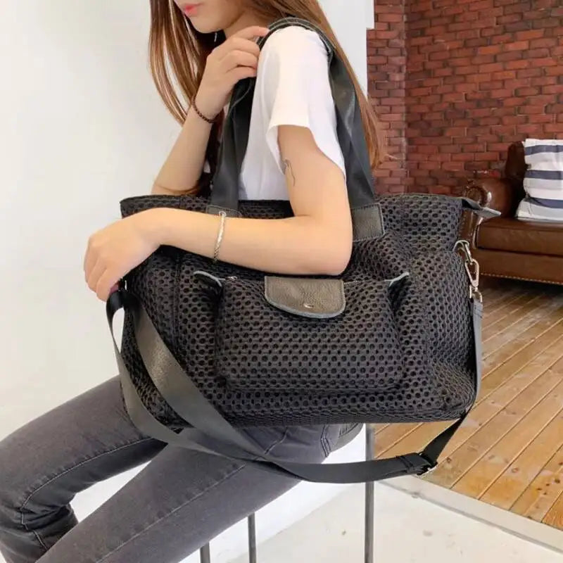 COSMO  Large Capacity Women Totes Bag For Traveling  Korean Style  Shoulder Bags