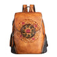 COSMO Fashion Backpack Retro Genuine Leather . Handmade Vintage Bag
