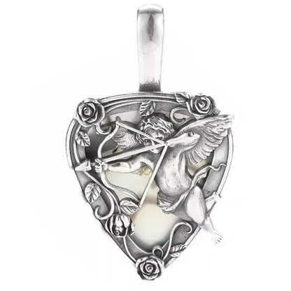 Pendant Sterling Silver 925 Rose Angel Guitar Paddle Can Be Played Luxury Jewellery Woman Man 2025 Trend Necklace Pendant P13