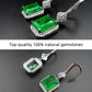 GICA GEMA Women Vintage Earrings Real 925 Sterling Silver Created Emerald 30mm Ear Drop Fashion Female Fine Jewelry Promise Gift