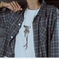S925 Silver Bridge Feather Eagle Indian Trendy Necklace Female Sweater Chain Hip Hop Men's Pendant