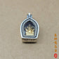 Non Pure Elephant God Gawu Box Tibetan Silver Plated Necklace Pendant DIY Cultural And Buddhist Bead Side Hanging Accessory