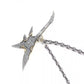 Necklace Pendant Real 925 Sterling Silver Feather Wings Music Guitar Luxury Brand Fine Jewellery Woman Man 2025 Love Gift P79