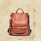 MOTAORA Vintage Women Backpacks 2025 New Genuine Leather Anti Theft Backpack Cowhide Large Capacity Ladies Travel Luxury Bags